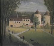 Henri Rousseau The Promenade to the Manor china oil painting reproduction